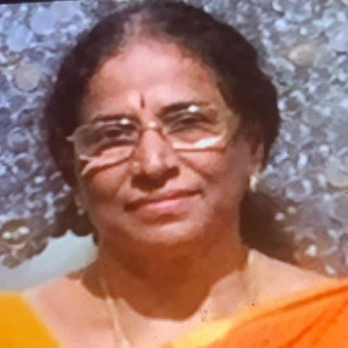 Mrs vedha Srinivasan